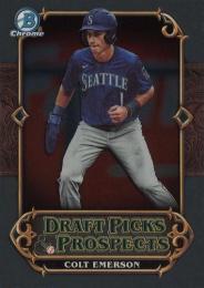 2023 Bowman Chrome Draft MLB #DPP-17 Colt Emerson インサートカード Draft Picks and Prospects