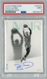 2018-19 PANINI Noir Zach LaVine Shadow Sigs #SHSZL 99枚限定【62/99】【PSA9】《MINT》 Chicago Bulls