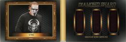 2024 Black Diamond AEW Sting Diamond Shards 3-Piece Relic Booklets #DSB32