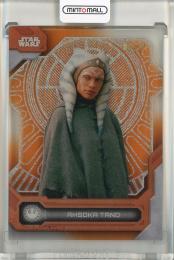 2024 Topps Star Wars High Tek Hyperspace Ahsoka Tano Pattern Orange Diffractors #5【06/25】