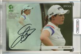 2021 EPOCH JLPGA 鈴木愛 直筆サインカード【20/30】