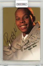 1998-99 Skybox Premium Bonzi Wells Autographics