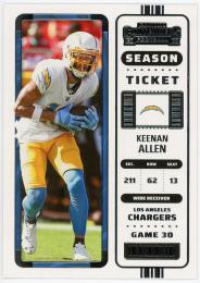 2022 Panini Contenders #75 Keenan Allen