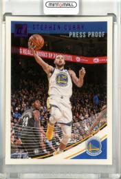 2018-19 Panini Donruss Stephen Curry #2 Base Press Proof Purple Parallel【153/199】《やや難あり》 Warriors