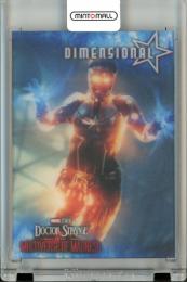2024 Upper Deck Marvel Doctor Strange In The Multiverse Of Madness Lashana Lynch as Captain Marvel #D-2 Dimensional