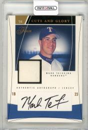  2004 Flair Cuts And Glory 	Mark Teixeira	Jersey / Autograph	028/100