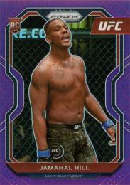2021 Panini Prizm UFC  Jamahal Hill Purple RC #42 057/149