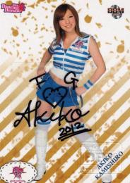 2012 BBM チアリーダー「Dancing Heroine-華-」 Fighters Girl 神代明子 直筆サインカード 30/60