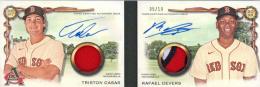 2023 Topps Allen & Ginter	Rafael Devers / Triston Casas	Dual Auto Booklet	05/10