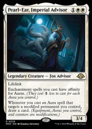 【MH3】【ENG】【Foil】〈039-R-W〉《皇国の相談役、真珠耳/Pearl-Ear, Imperial Advisor》