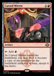 【MH3】【ENG】【Foil】〈279-R-R〉《呪われた鏡/Cursed Mirror》