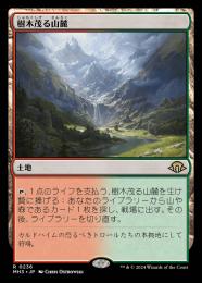 【MH3】【JPN】【Foil】《樹木茂る山麓/Wooded Foothills》