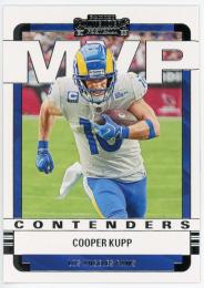 2022 Panini Contenders MVP Contenders #MVPCKU Cooper Kupp