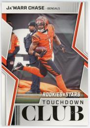 2022 Rookies and Stars Touchdown Club #9 Ja'Marr Chase