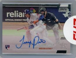 2022 Topps Stadium Club Chrome Jeremy Pena Base Autographs #SCCUA-JP RC Houston Astros