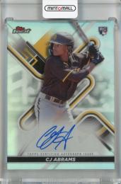 2022 Topps Finest CJ Abrams Autographs #FA-CA RC San Diego Padres