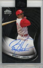 2022 Topps Chrome Black Barry Larkin Autographs #CBA-BL  Cincinnati Reds