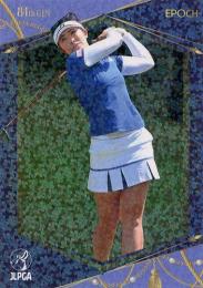 2023 エポック JLPGA 日本女子ゴルフ協会 オフィシャルトレーディングカード TOP PLAYERS #27 渡邊彩香 パラレル版 レギュラーカード