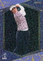 2023 エポック JLPGA 日本女子ゴルフ協会 オフィシャルトレーディングカード TOP PLAYERS #34 全美貞 パラレル版 レギュラーカード
