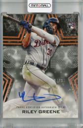 2023 Topps Series 1 Riley Greene Baseball Stars Autographs #BSA-RG RC【84/99】 Detroit Tigers