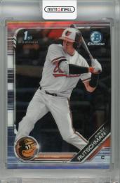 2019 Topps Bowman Draft Adley Rutschman Base Chrome #BDC-1 1st Baltimore Orioles