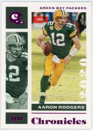 2020 Panini Chronicles Pink #35 Aaron Rodgers