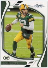 2021 Absolute #58 Aaron Rodgers