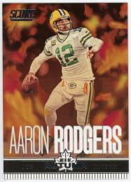 2023 Score Men of Autumn #7 Aaron Rodgers