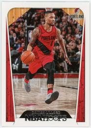 2018-19 Hoops #284 Damian Lillard