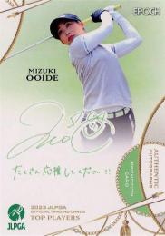 2023 エポック JLPGA 日本女子ゴルフ協会 オフィシャルトレーディングカード TOP PLAYERS #PR-77 大出瑞月 プロモーションカード