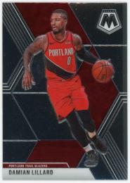 2019-20 Panini Mosaic #5 Damian Lillard