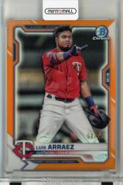 2021 Topps Bowman Chrome Luis Arraez Orange Refractors #39【09/25】