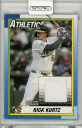2025 TOPPS  Update Nick Kurtz Patch#90RU-NK Athletics