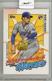 2025 TOPPS Update Japan Edition Roki Sasaki ストライクゾーンヒーローズ#SZH-1 Los Angeles Dodgers