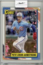 2025 TOPPS Japan Edition Pete Crow-Armstrong #90J-48 Chicago Cubs