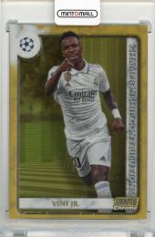 2022-23 TOPPS Stadium Club Chrome UEFA Vini Jr. Championship Contributions Gold Refractors #CCVJR【09/50】 Real Madrid CF
