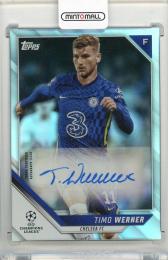 2021-22 TOPPS UEFA Champions League Timo Werner Autographs #BATW Chelsea FC
