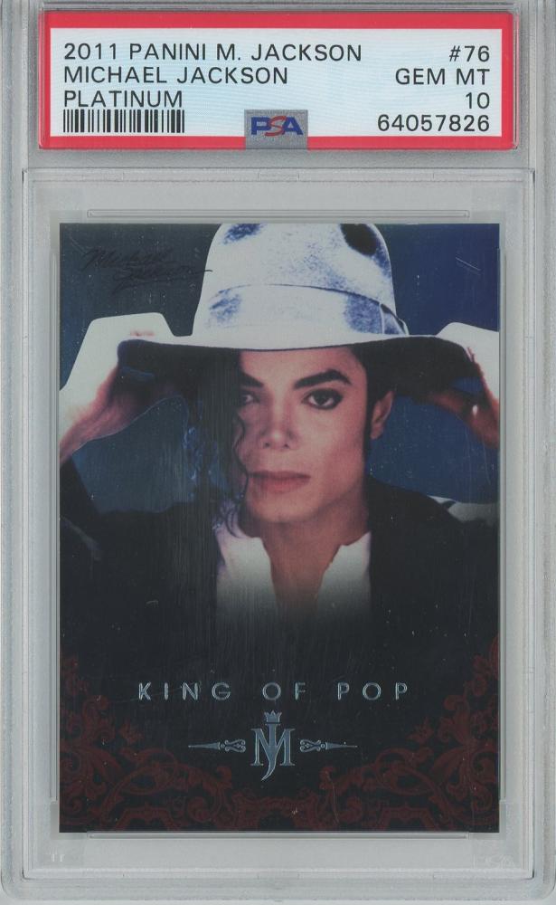 Michael Jackson マイケルジャクソン 純プラチナ ミントモール / MINT 池袋店 / 2011 Panini Michael Jackson King of