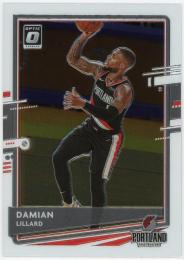 2020-21 Donruss Optic #144 Damian Lillard