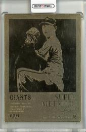 2024 BBM 読売ジャイアンツ 山崎伊織 SUPER METALLIC GIANTS(1stナンバー)【01/19】