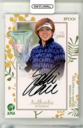 2026 EPOCH JLPGA ROOKIES&WINNERS 酒井千絵  #AG-45 直筆サインカード 通常版【63/67】