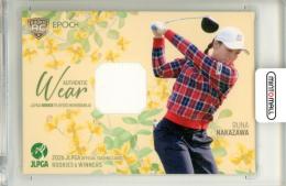 2026 EPOCH JLPGA ROOKIES&WINNERS 中澤瑠来  #PM-12 メモラビリアカード【113/150】