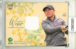 2026 EPOCH JLPGA ROOKIES&WINNERS 肥後莉音 #PM-19 メモラビリアカード【128/150】