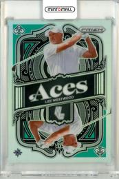 2024 Panini Prizm Liv Golf Lee Westwood #7 Aces Teal Prizms【013/199】