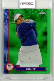2024 Topps Chrome U.S. Olympic & Paralympic Hopefuls Lilia Vu #56 Green Refractors【58/99】 Golf