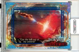 2023 Upper Deck Marvel Doctor Strange In The Multiverse Of Madness Get the Hell Out of My Universe #37 Cyan【054/199】《状態要確認》