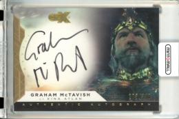 2019 Cryptozoic CZX Super Heroes and Villains Graham Mctavish as King Atlan #GM-KA Autographs【275/310】