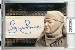 2020 Rittenhouse Game of Thrones The Complete Series Susan Brown as Septa Mordane Valyrian Steel Autographs