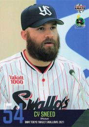 2021 BBM 東京ヤクルトスワローズ #S27 サイスニード レギュラーカード