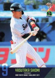 2021 BBM 東京ヤクルトスワローズ #S61 塩見泰隆 レギュラーカード